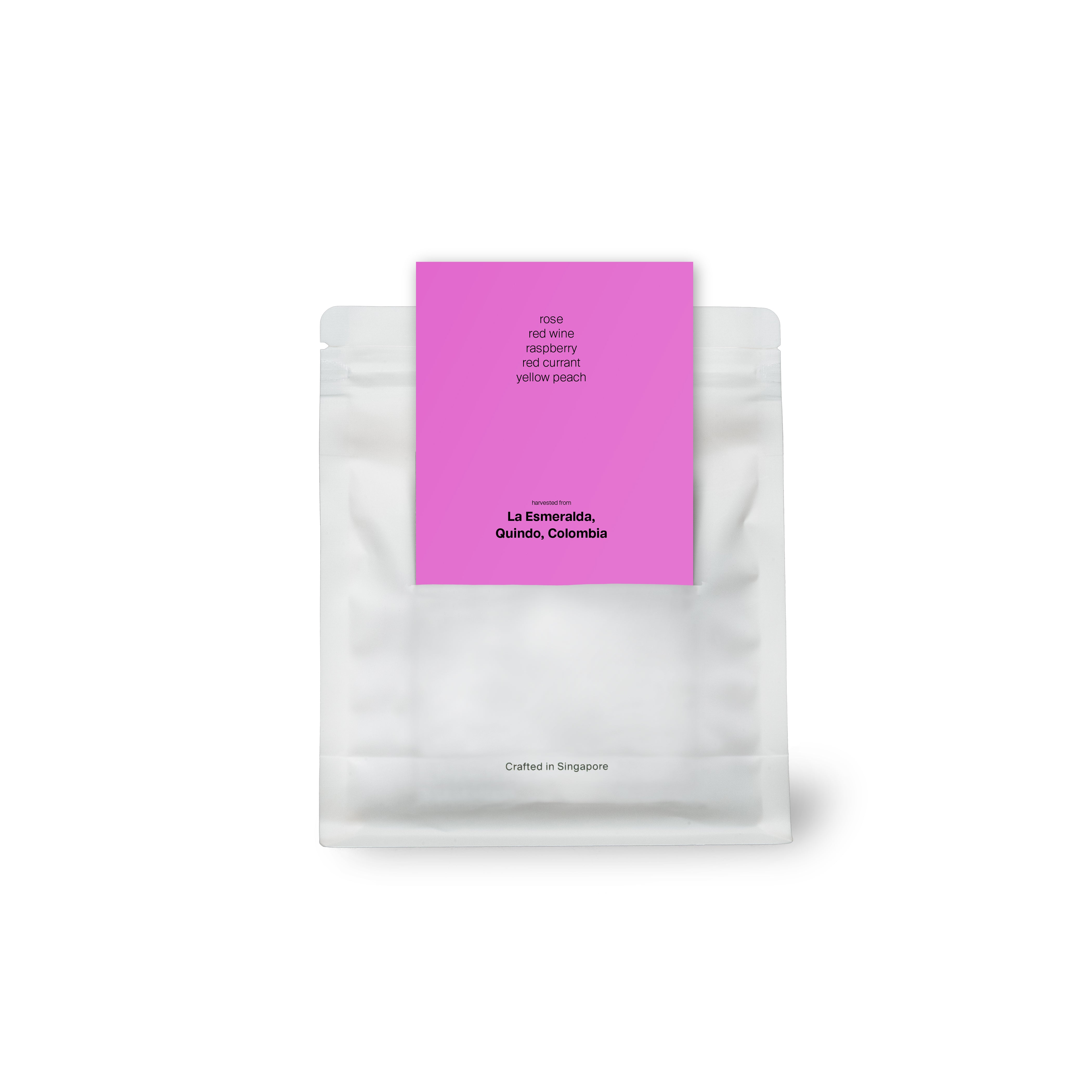 La Esmeralda, Pink Bourbon, Natural, Colombia