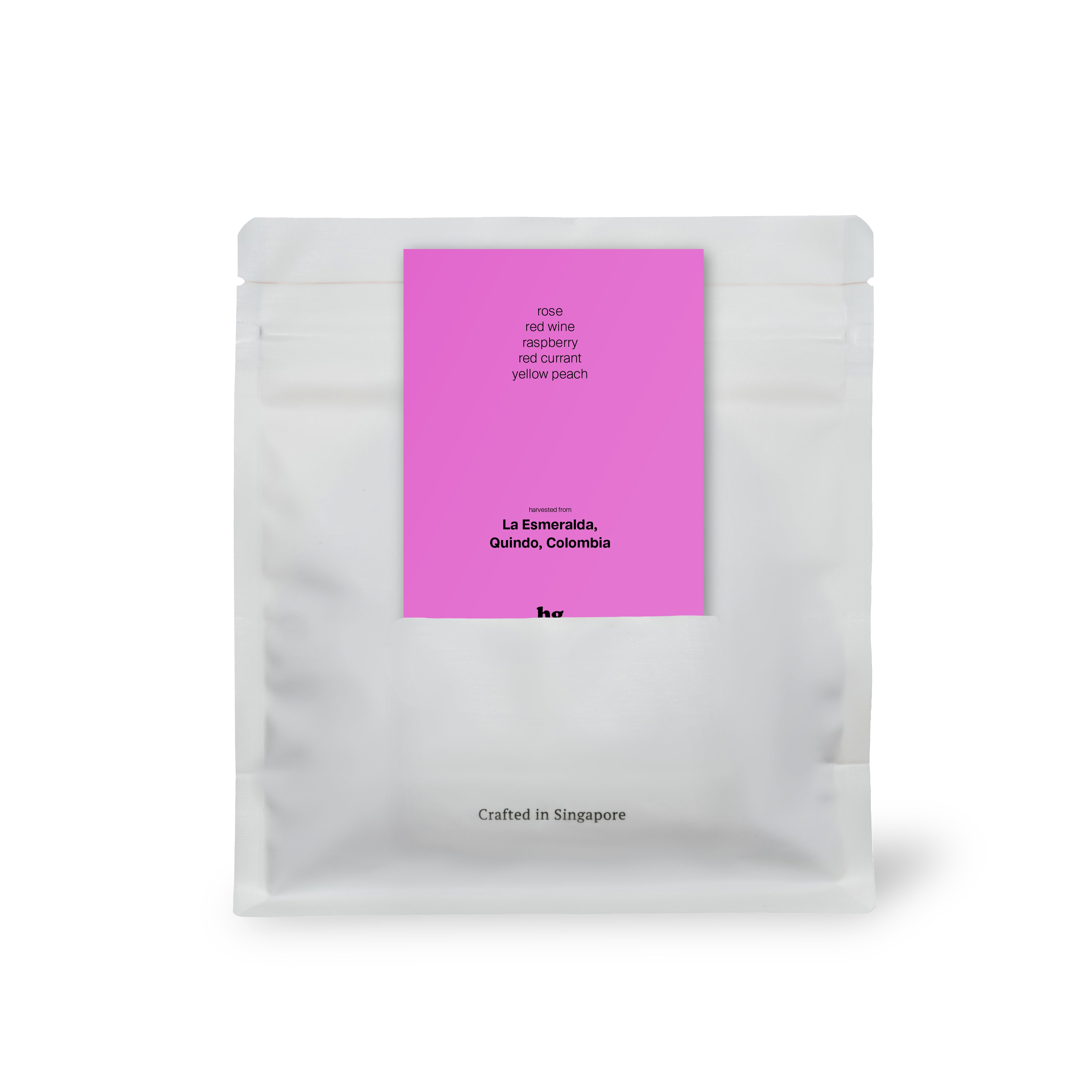 La Esmeralda, Pink Bourbon, Natural, Colombia