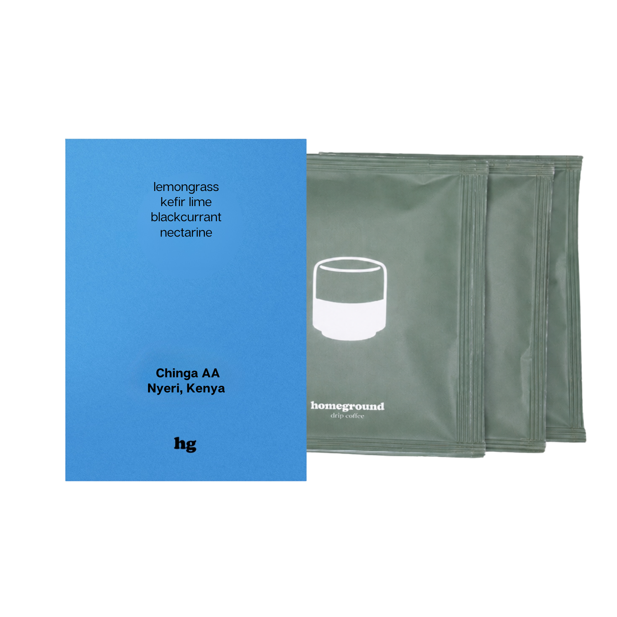 Chinga AA, SL28 & SL34 & Ruiru11 & Batian, Washed, Kenya (Drip Bag)