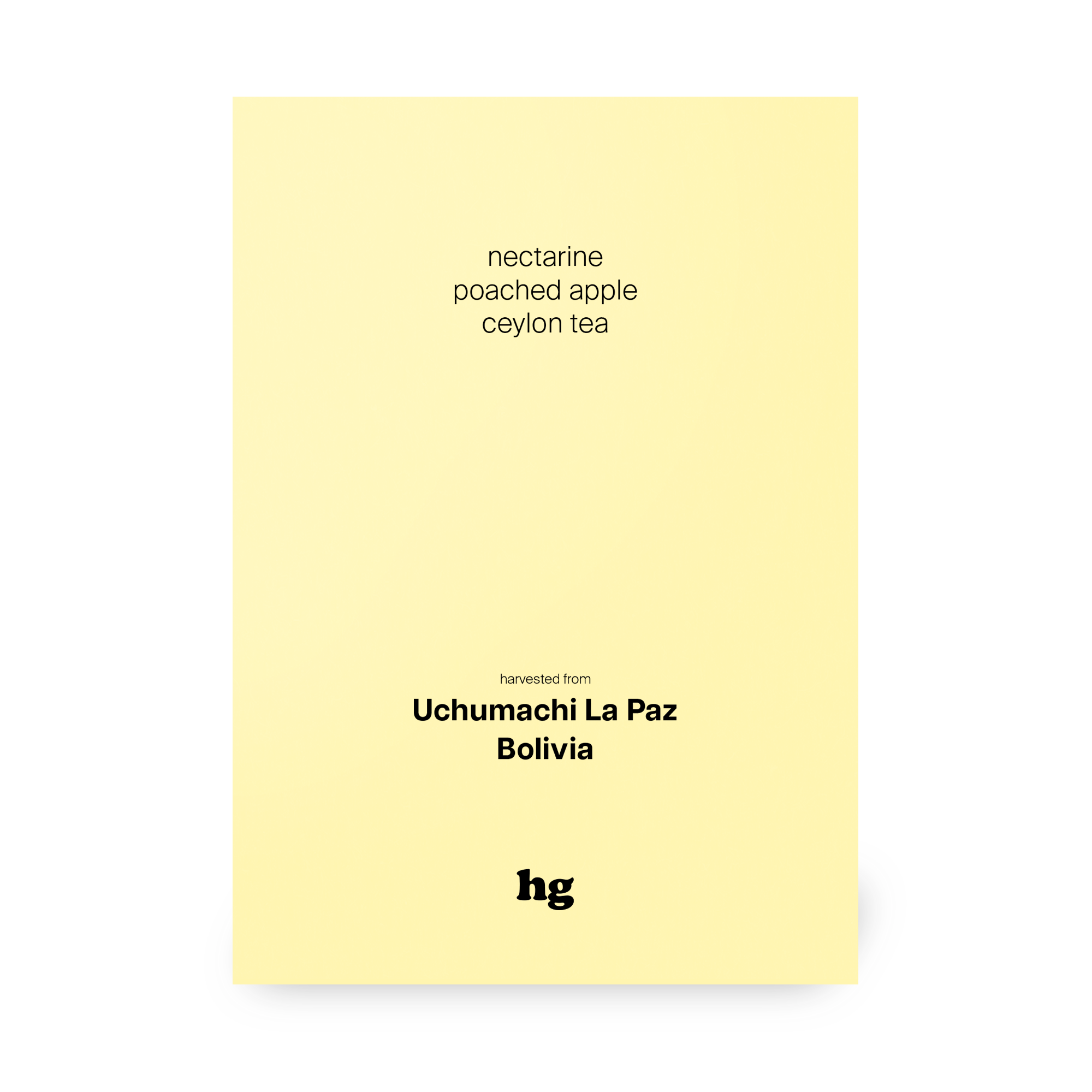 Uchumachi La Paz, Caturra & Catuai, Washed, Bolivia