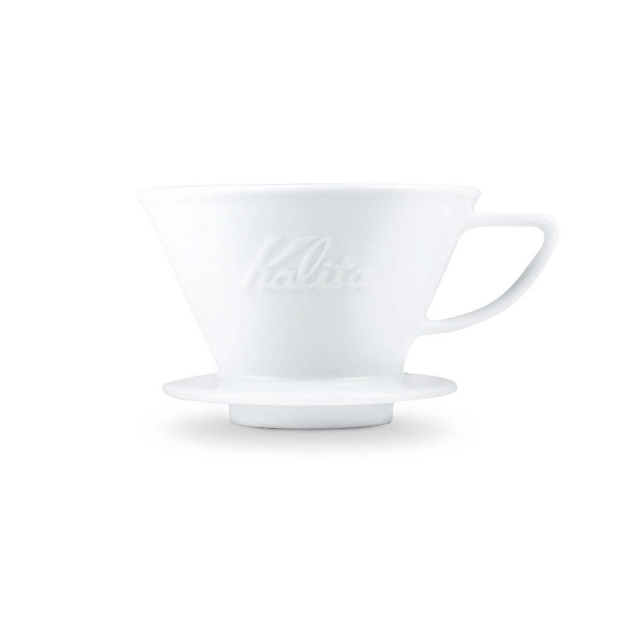 Kalita Porcelain Wave Dripper Coffee