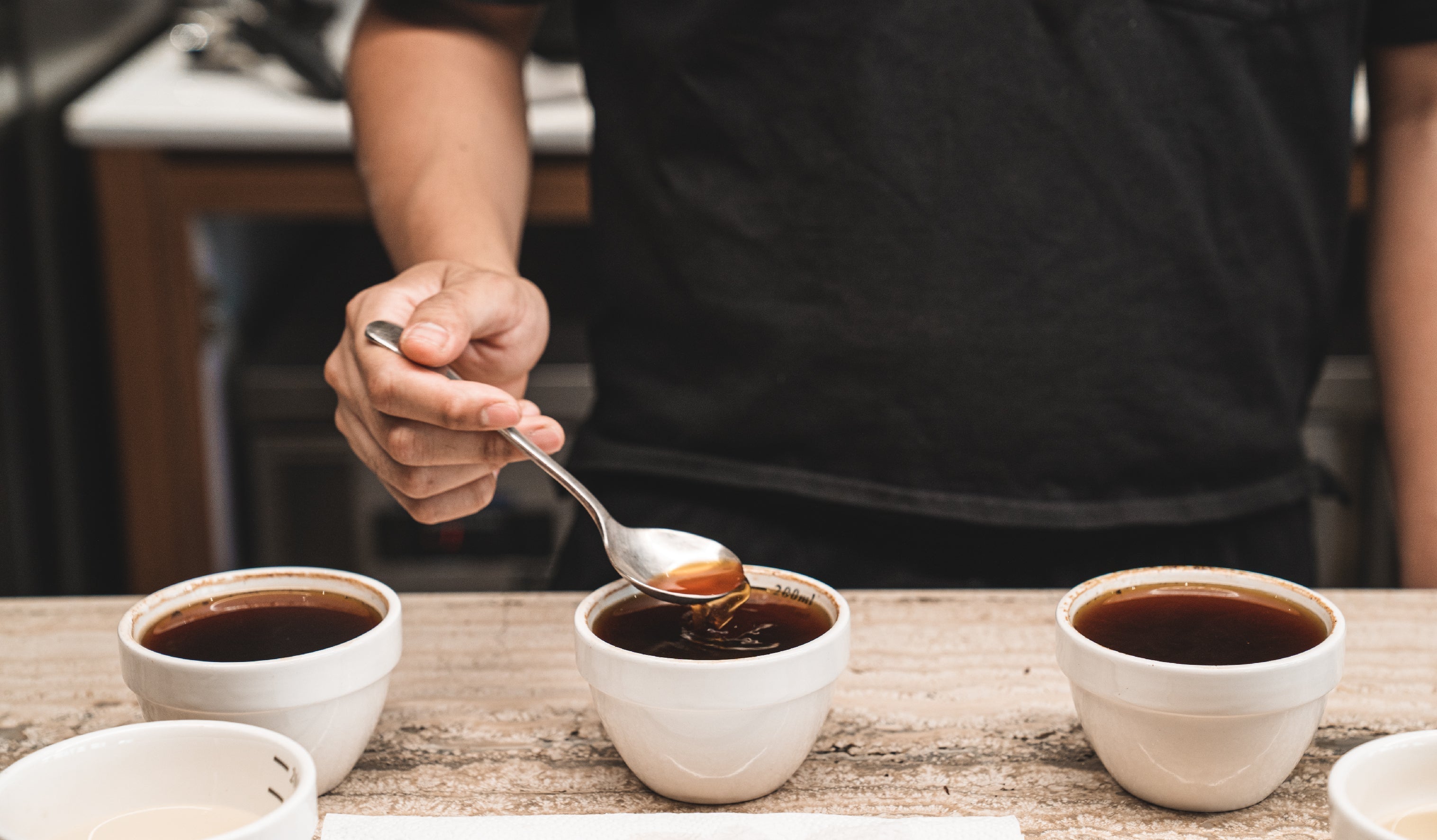 Why do we cup coffee?
