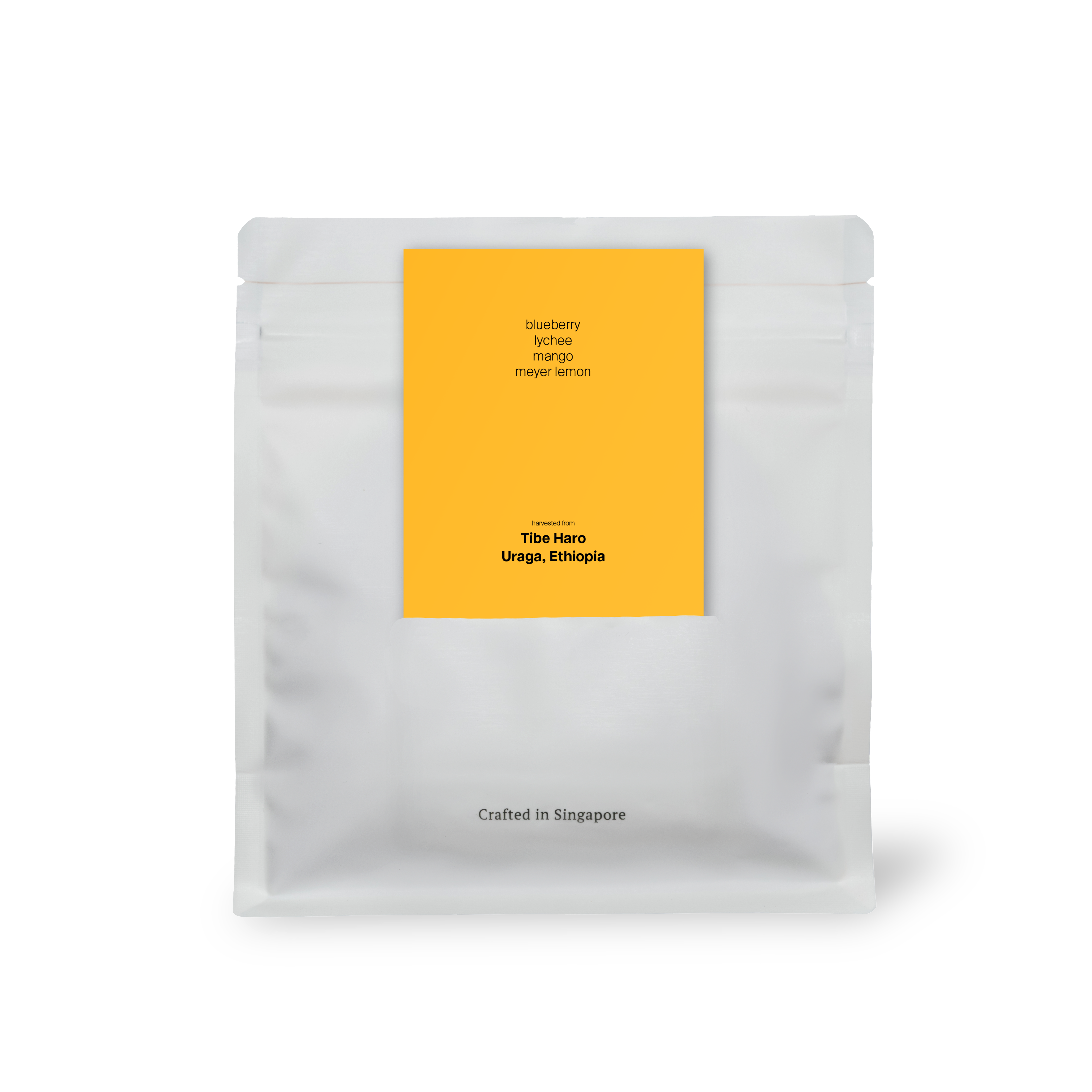 Tibe Haro, 74100 & 74112, Yeast Inoculated Natural, Ethiopia