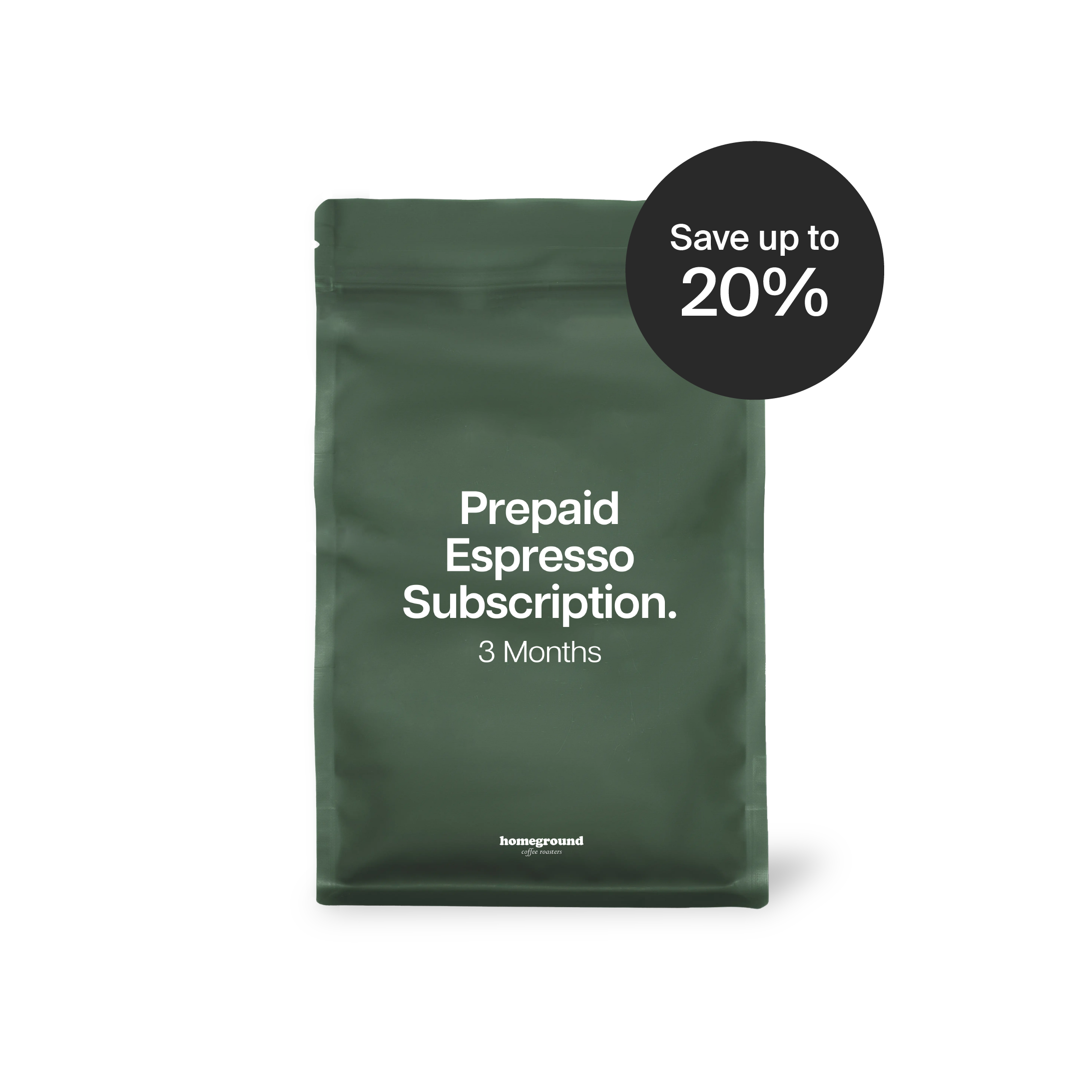 3-Month Prepaid Espresso Subscription