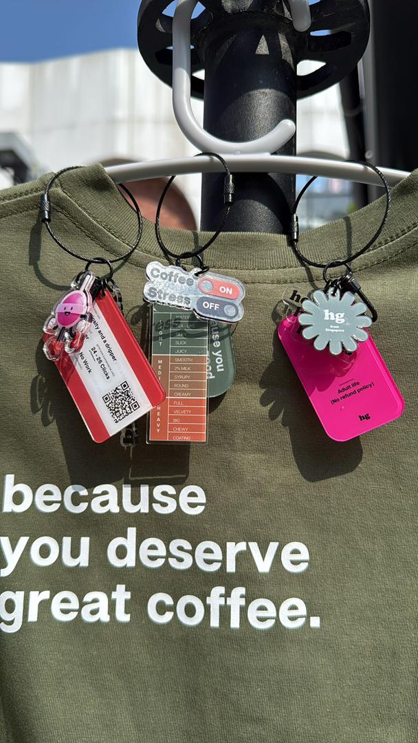 Assorted Homeground Key Rings