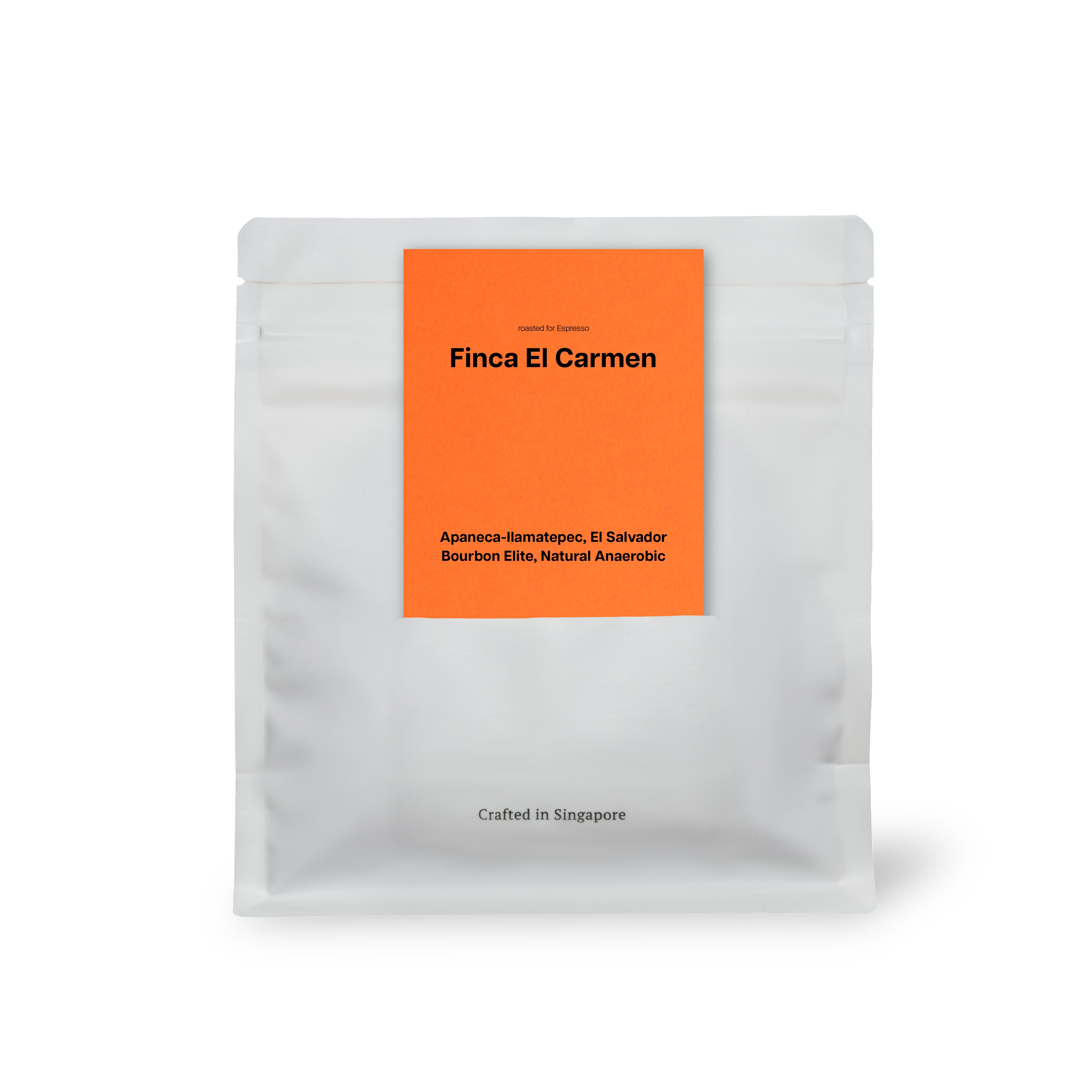 Finca El Carmen, Bourbon Elite, Anaerobic Natural, El Salvador