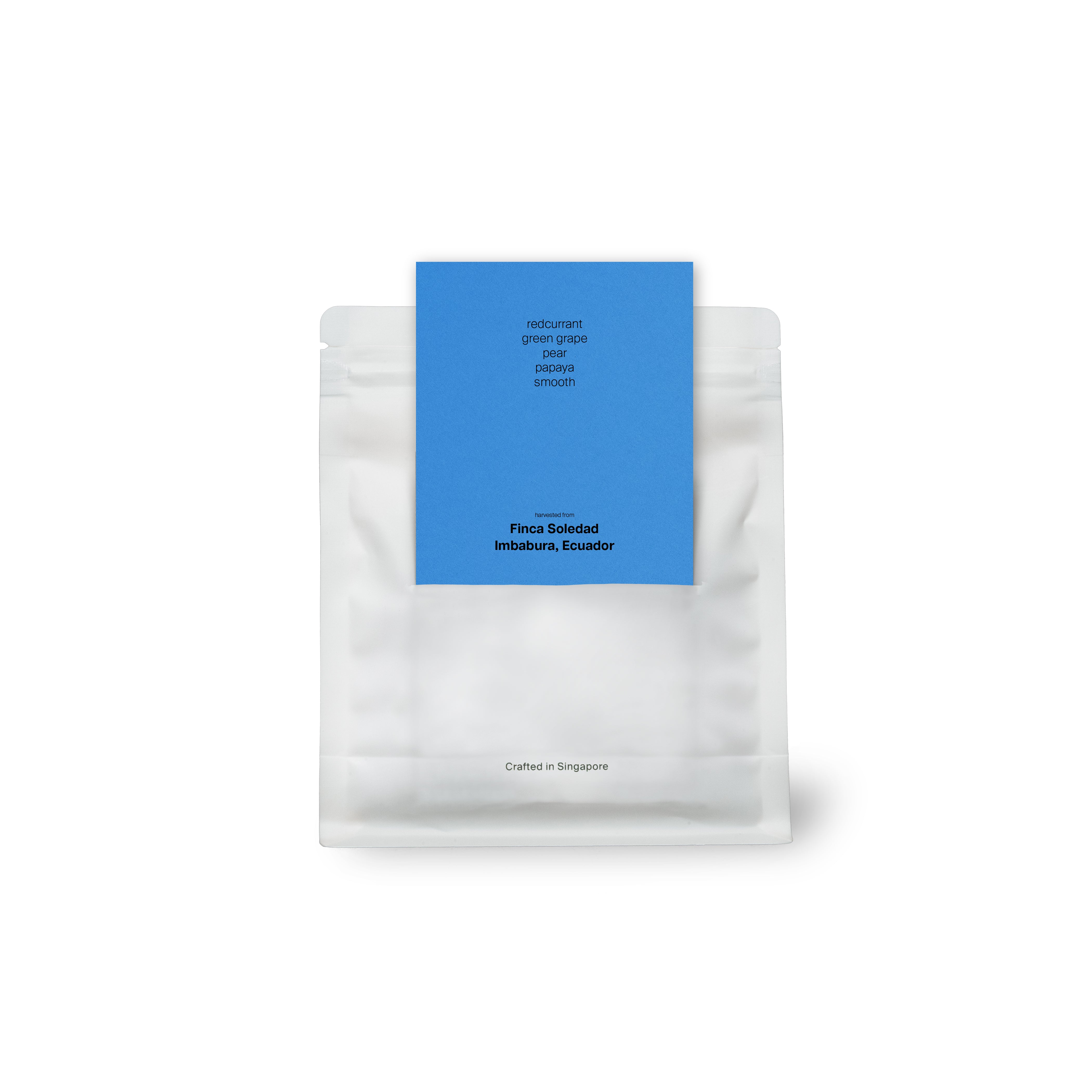 Finca Soledad, Typica Mejorado, Washed, Ecuador (In-store)