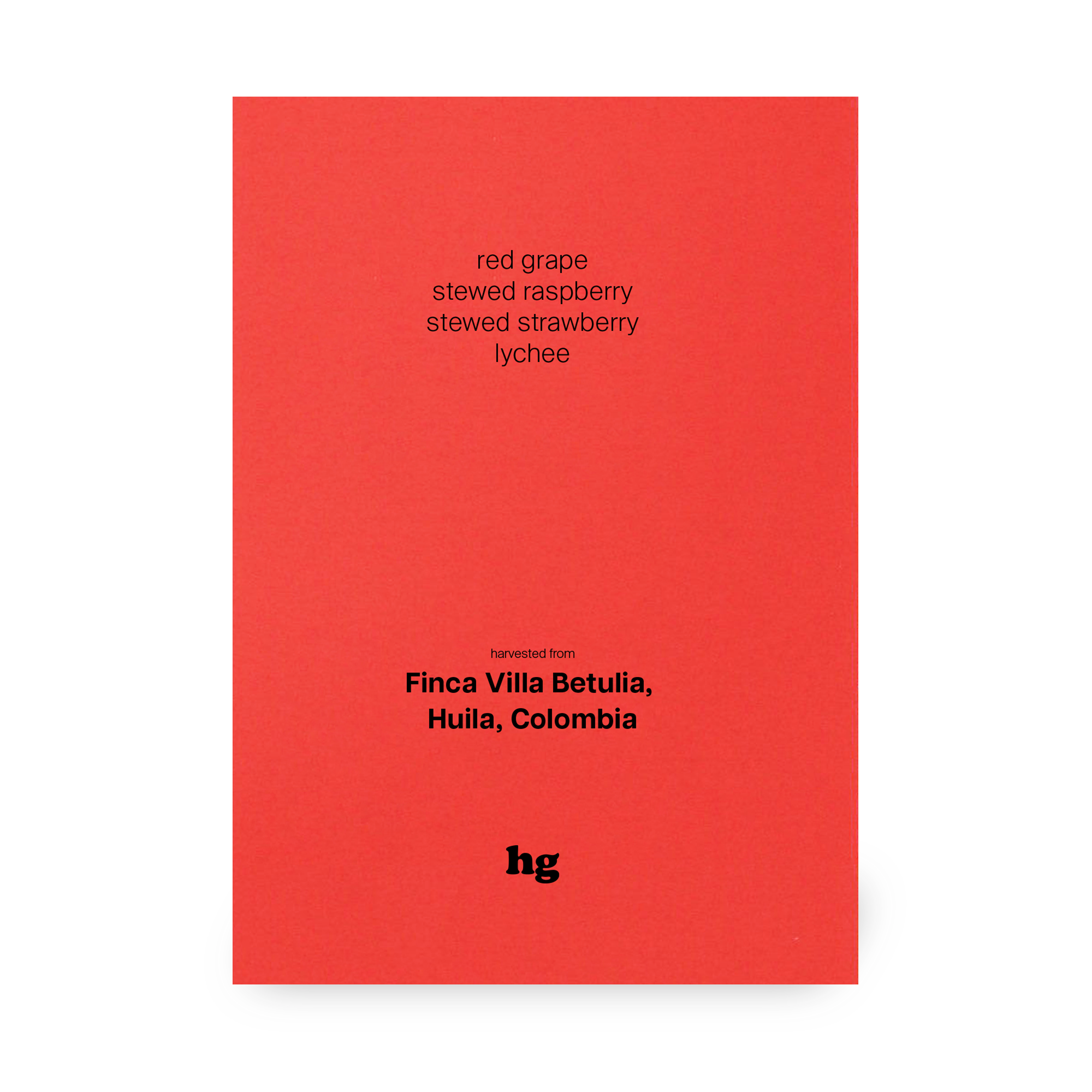 Finca Villa Betulia, Caturron, Natural Extended Fermentation, Colombia
