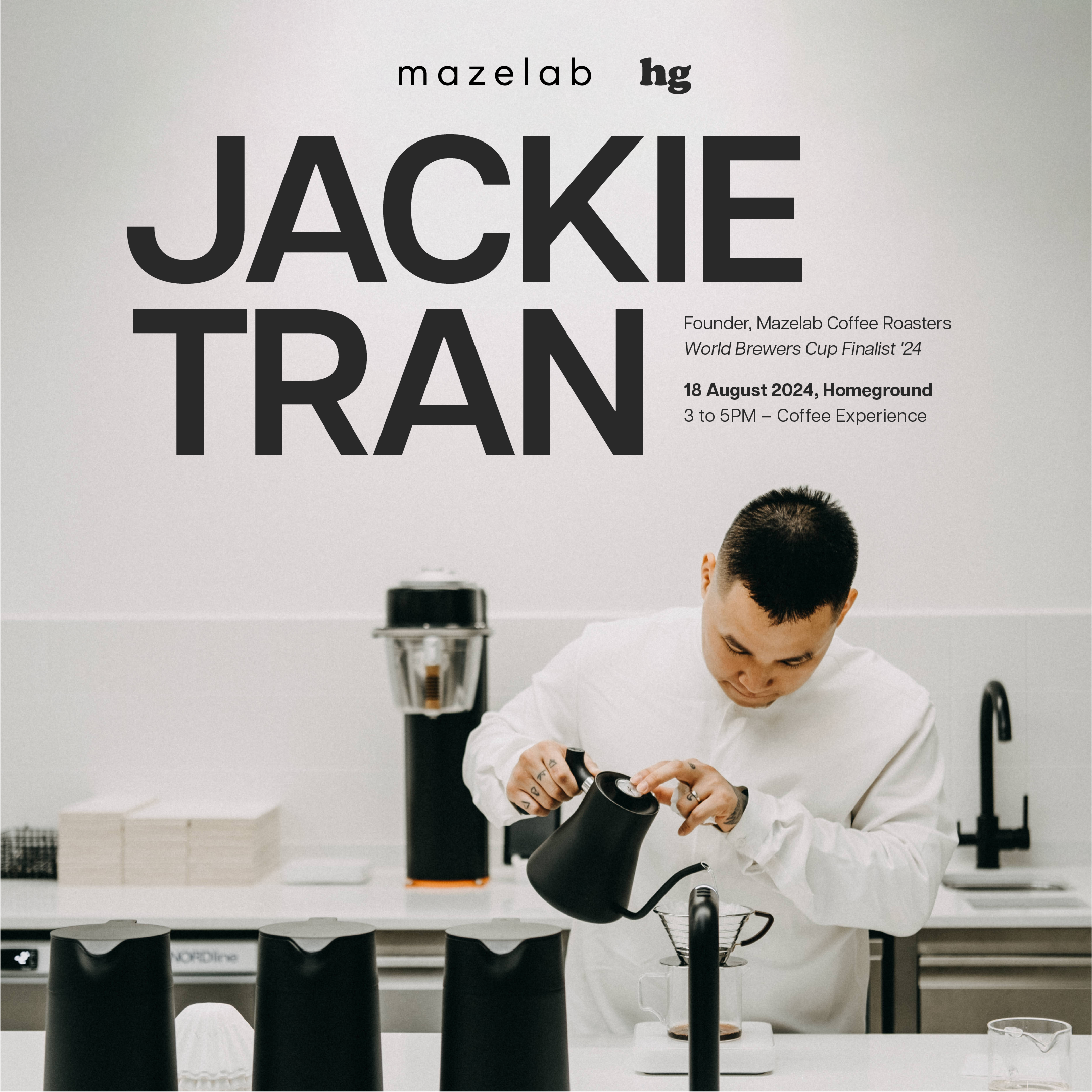 Jackie Tran, Mazelab's Coffee Experience