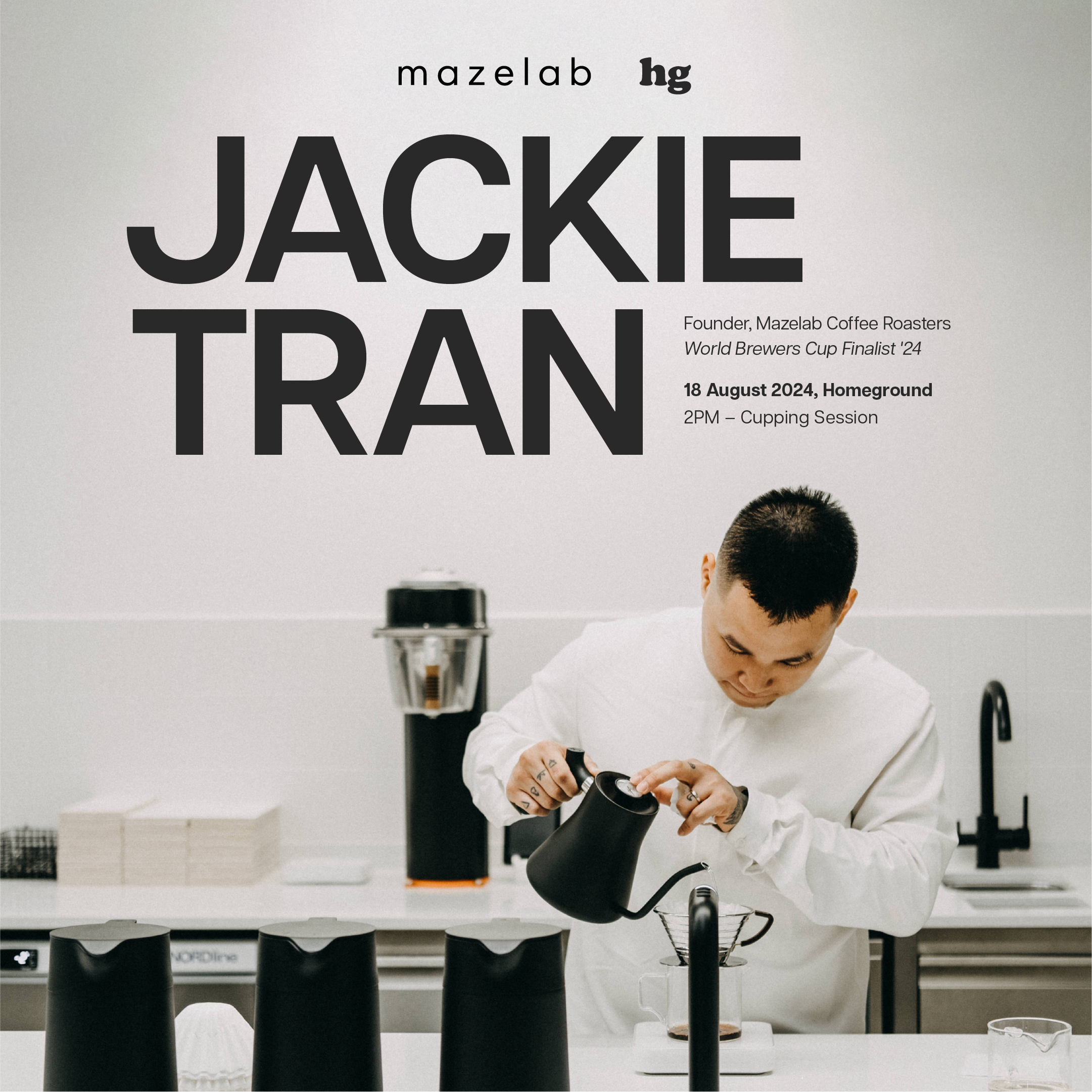 Jackie Tran, Mazelab's Cupping Session