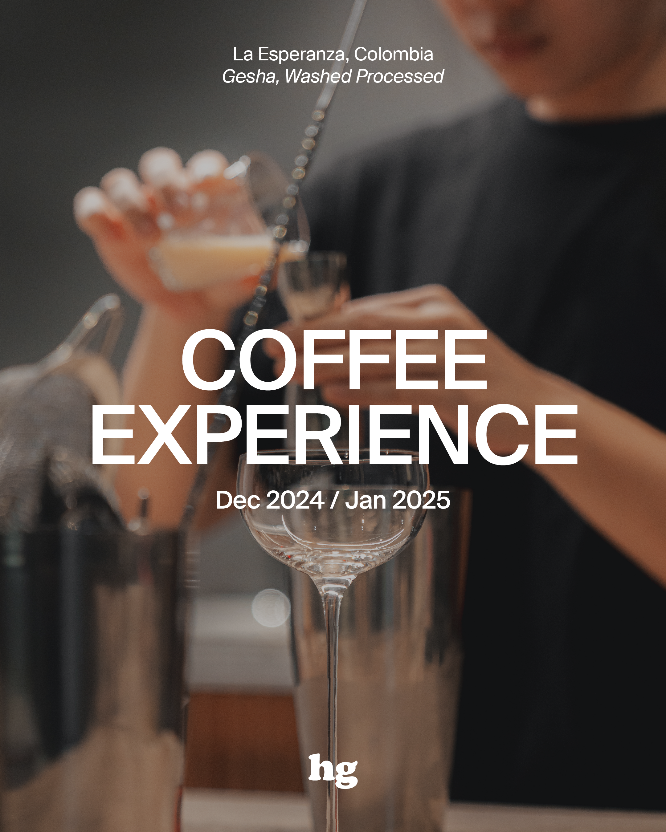 December 2024/January 2025 Coffee Experience: La Esperanza, Gesha, Colombia