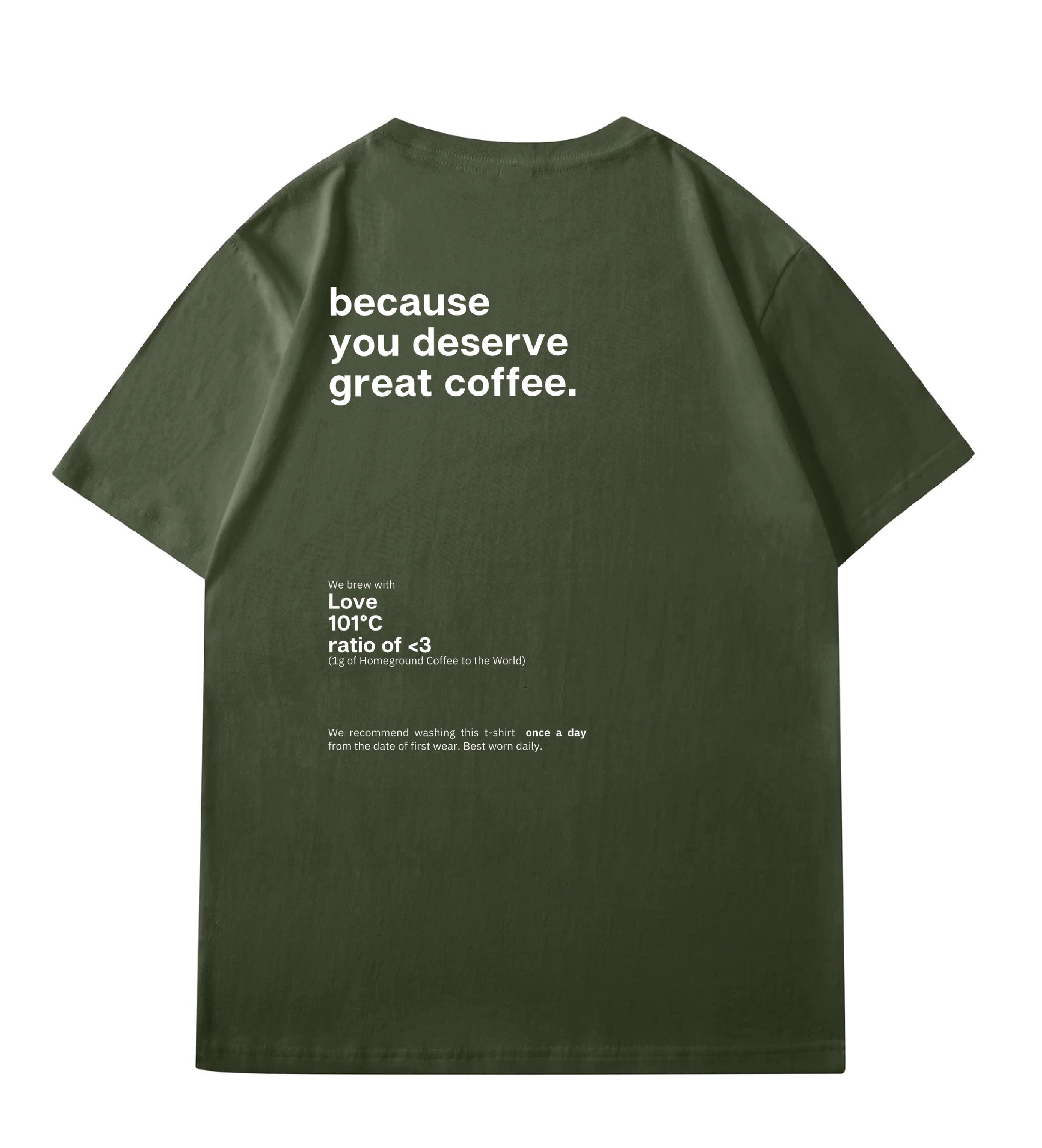 Homeground Classic Recipe Card T-shirt
