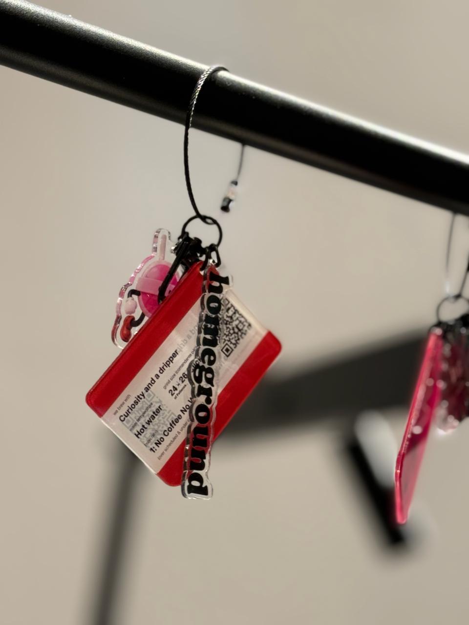 Assorted Homeground Key Rings