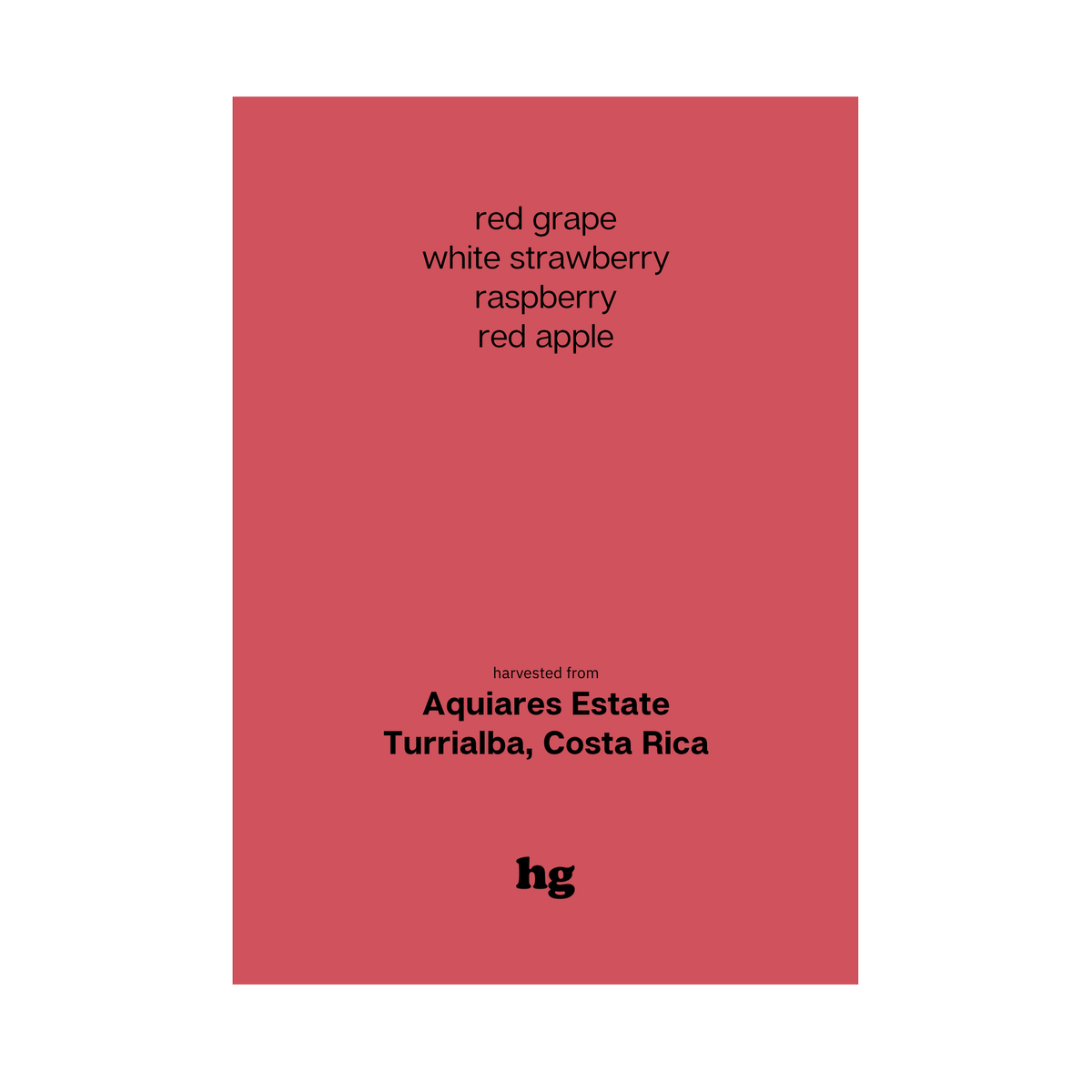 Aquiares Estate, F1 Centroamericano, Anaerobic Natural, Costa Rica