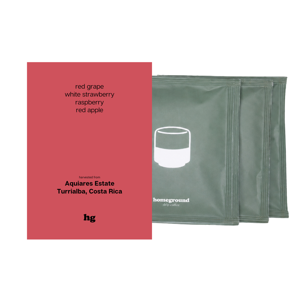 Aquiares Estate, F1 Centroamericano, Anaerobic Natural, Costa Rica (Drip Bag In-store)