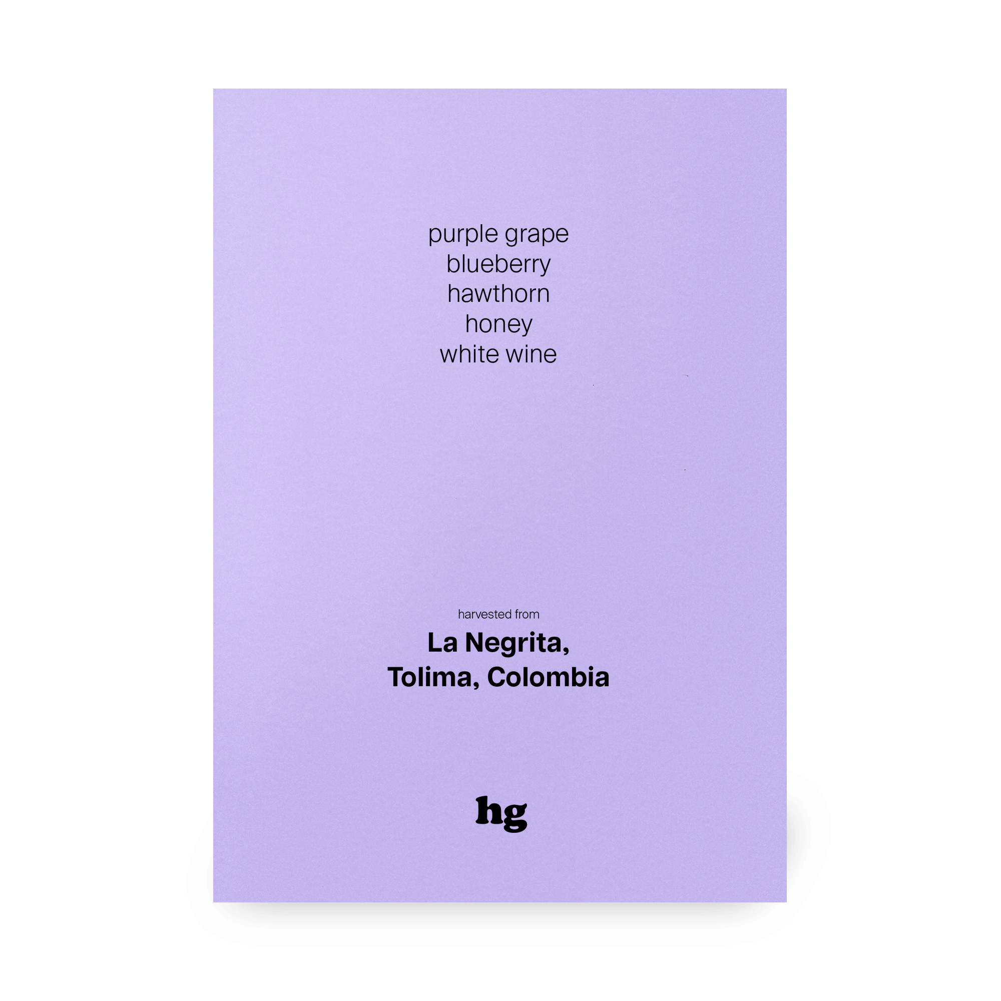 La Negrita, Wush Wush, Anaerobic Natural, Colombia