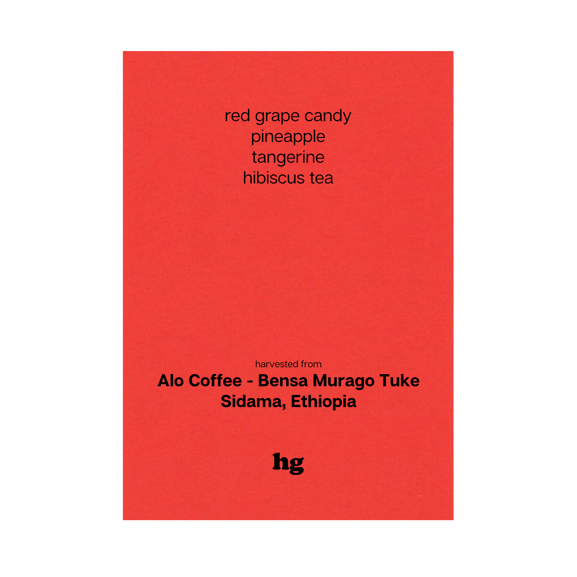 Photo of Alo Coffee Bensa Murago Tuke Heirloom Natural Ethiopia