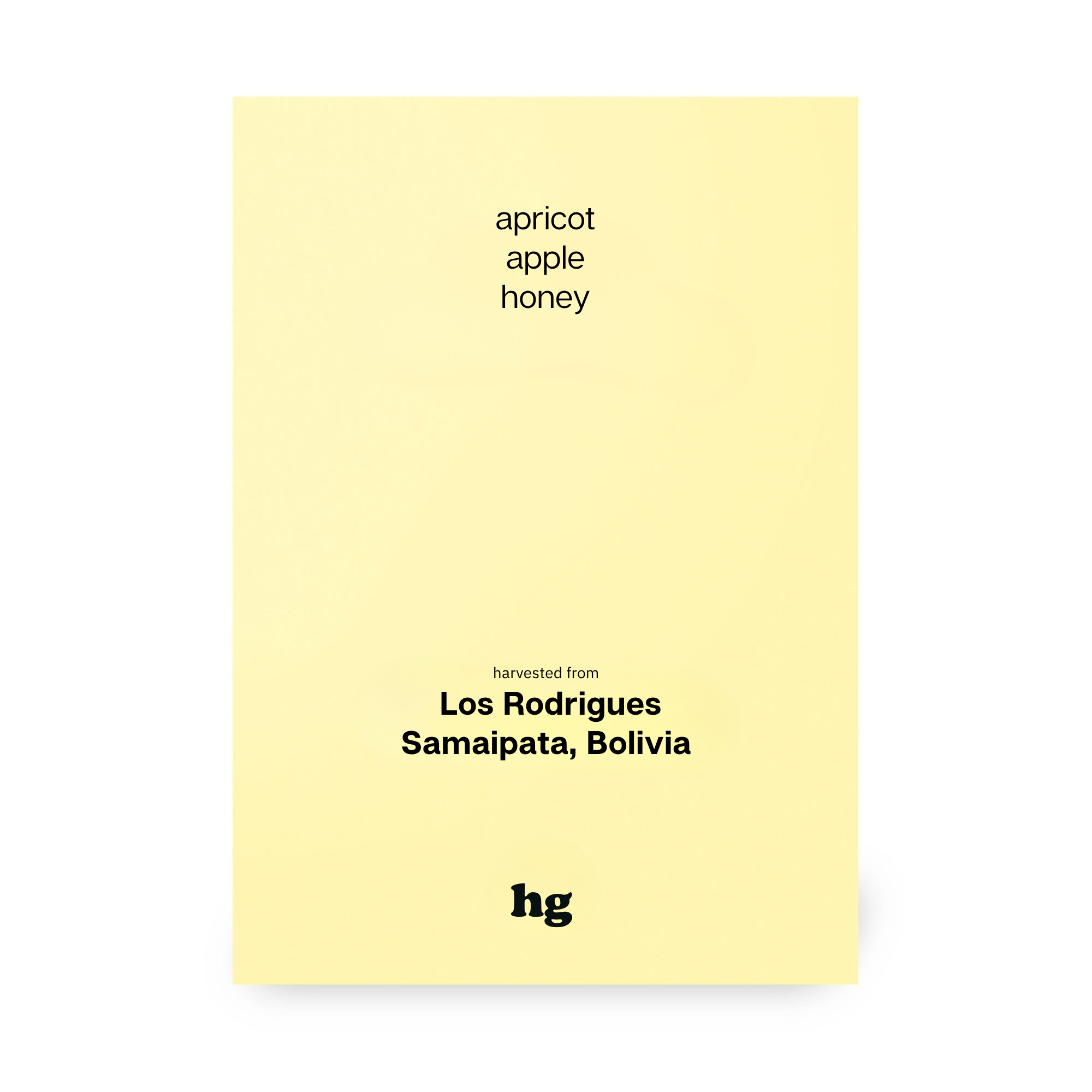 Los Rodriguez, Caturra, Washed, Bolivia (In-store)